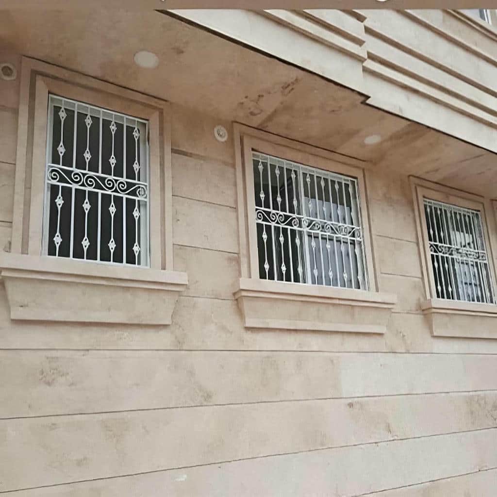 قیمت حفاظ پنجره نرده لوکس ساده در لواسان