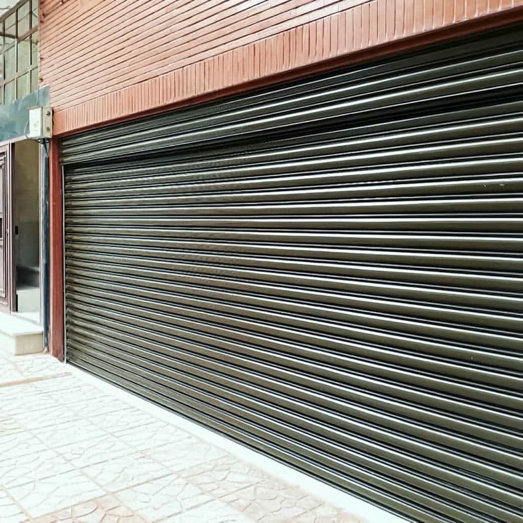 خرید کرکره برقی ساختمان پارکینگ در پرند
