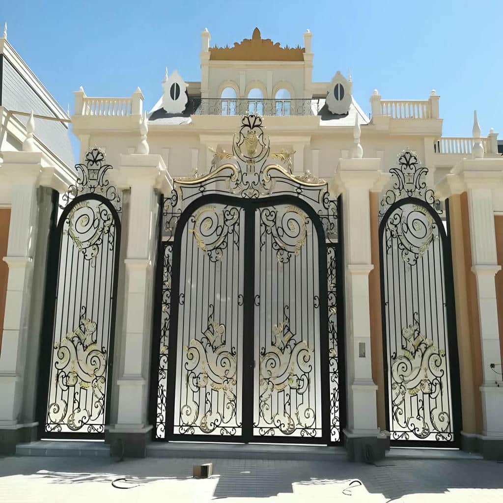 قیمت درب حیاط فرفورژه ویلایی در دماوند