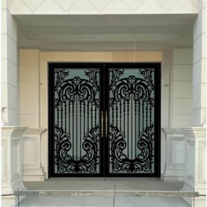 درب حیاط فرفورژه در فردیس کرج