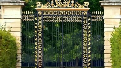 درب حیاط فرفورژه در استان خوزستان