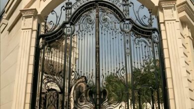 درب حیاط فرفورژه در اردبیل