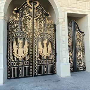 درب حیاط فرفورژه در بندر چابهار