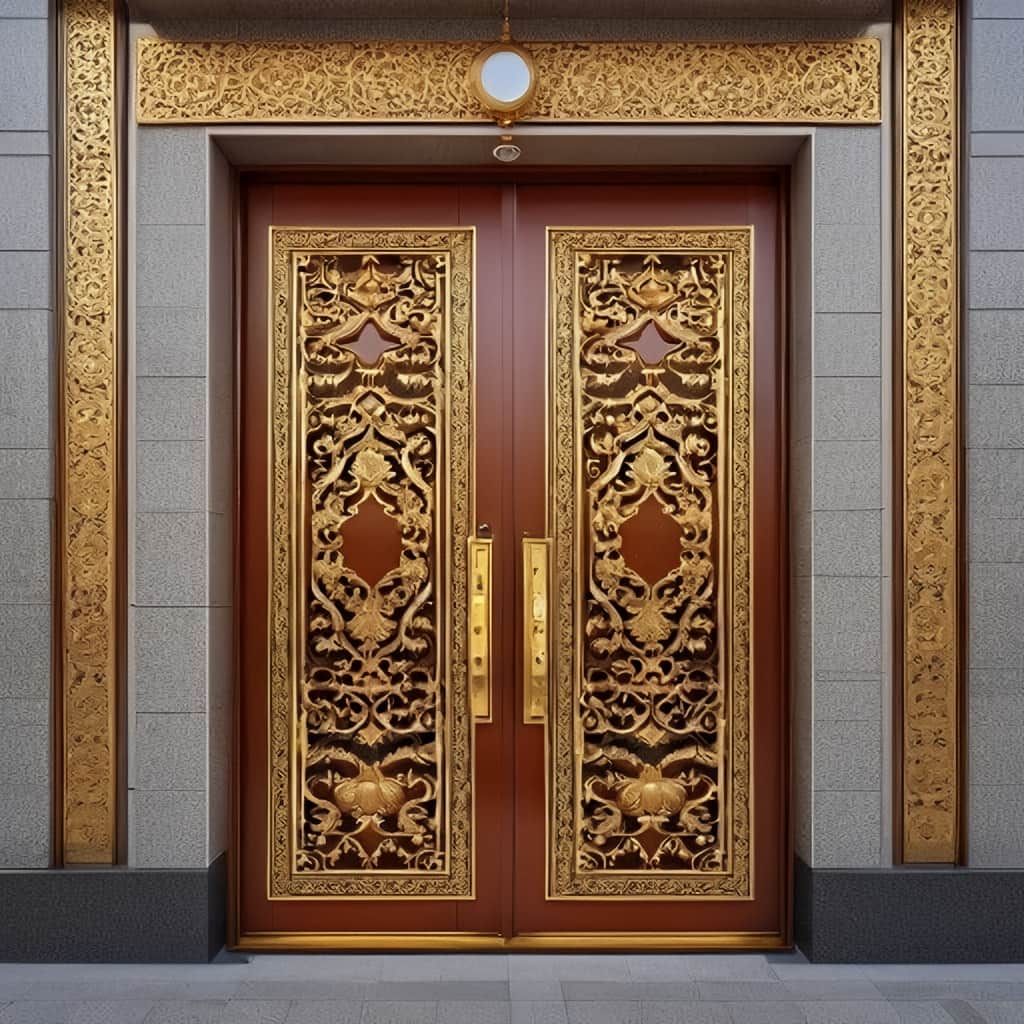قیمت درب حیاط فرفورژه ویلایی در قزوین