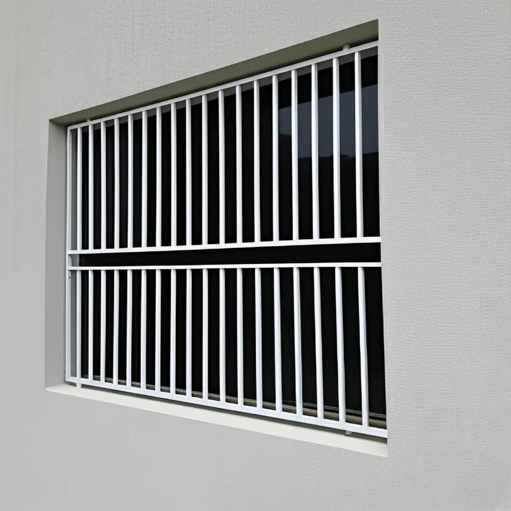 حفاظ پنجره با جوشکاری تمیز روی اتصالات