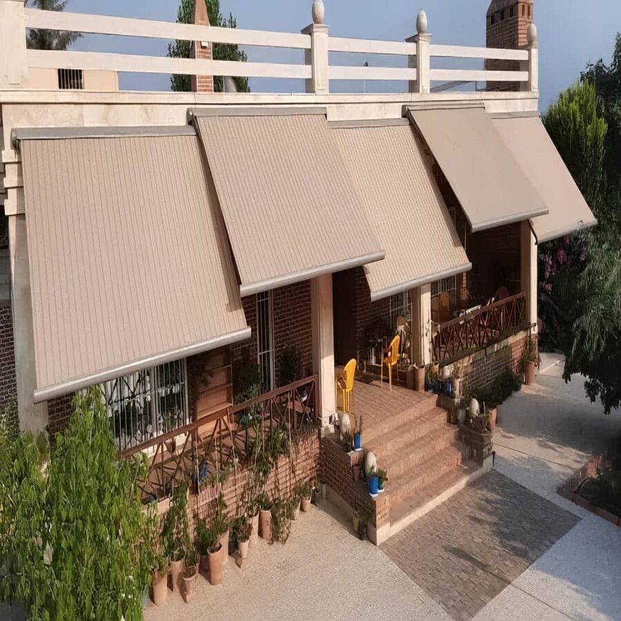 سایبان برقی جمع و جور برای فضاهای کوچک