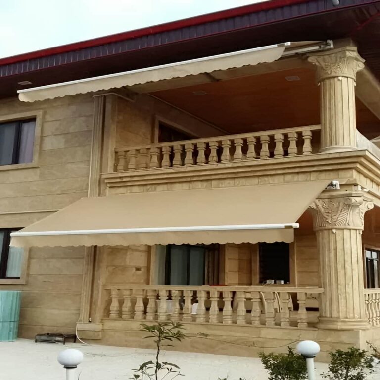 سایبان برقی فول باکس تجاری
