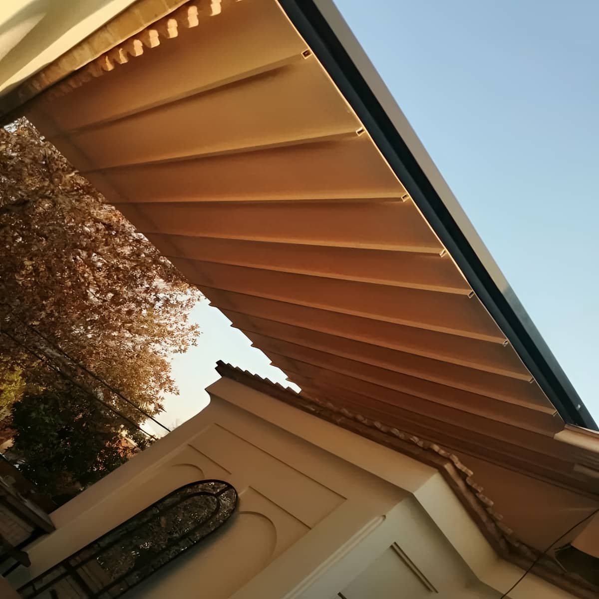 سقف برقی متحرک فضای باز