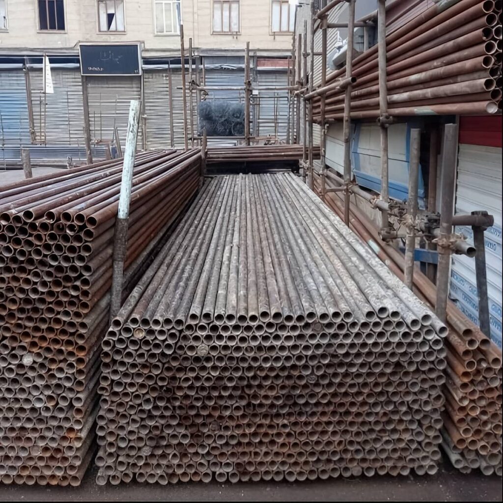 اجرای داربست ساختمانی با اتصالات ایمن
