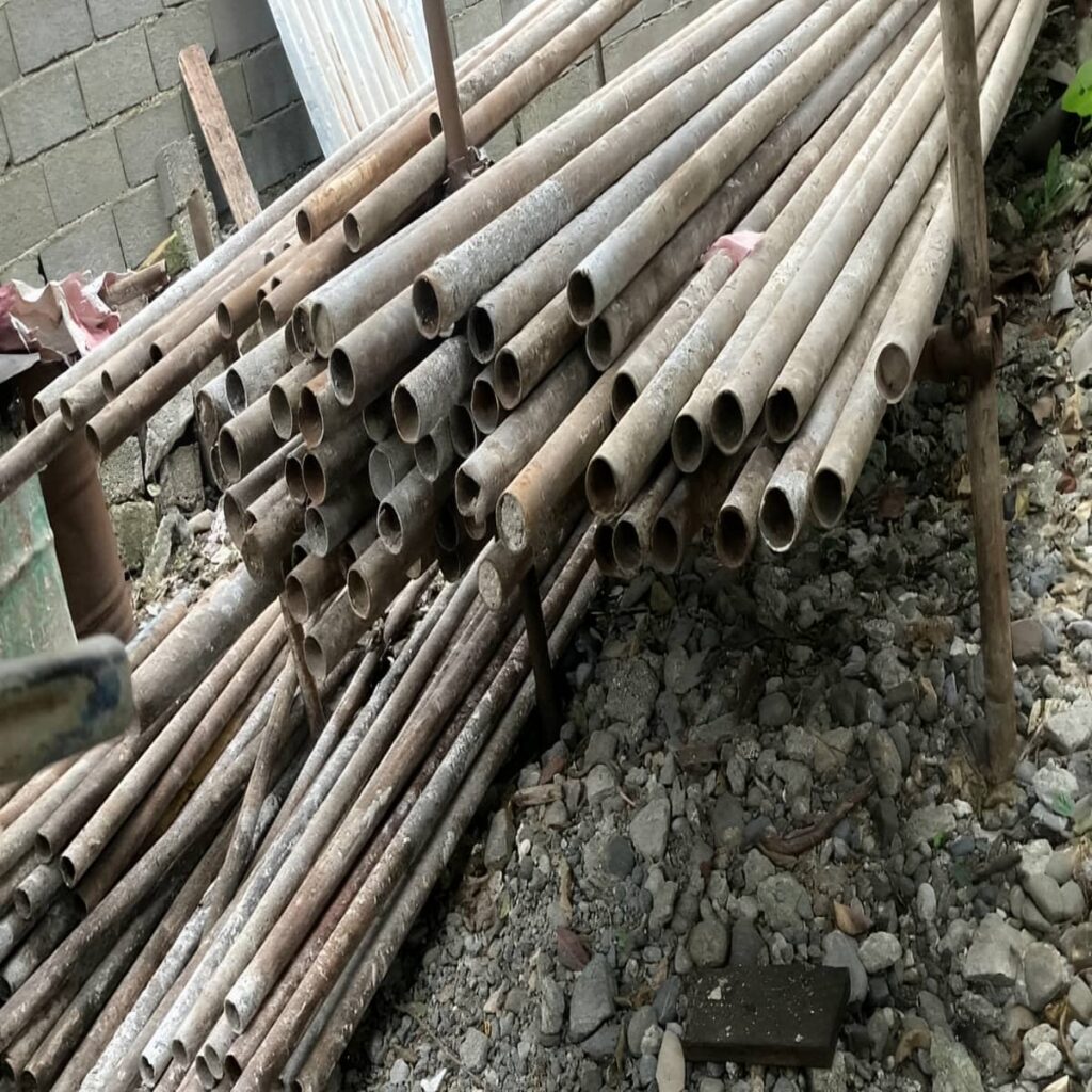 اجرای لوله داربست هماهنگ با نمای مدرن