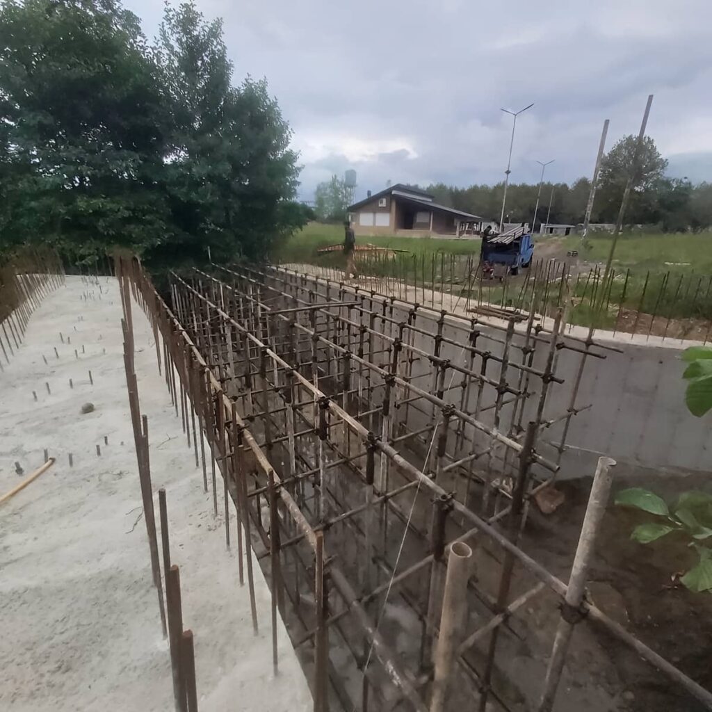 ساخت داربست فلزی برای سن مراسم