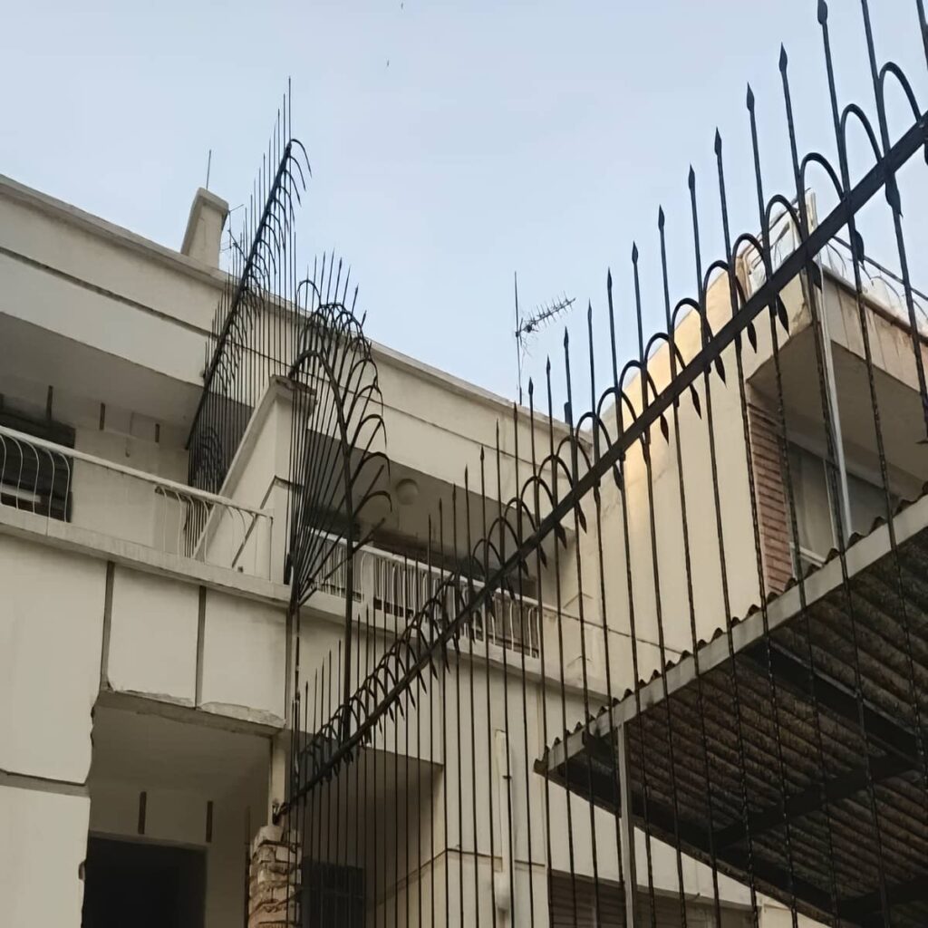 حفاظ سرنیزه ای و حفاظ شاخ گوزنی با جوشکاری تمیز اتصالات