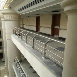 نرده استیل ضدزنگ تراس