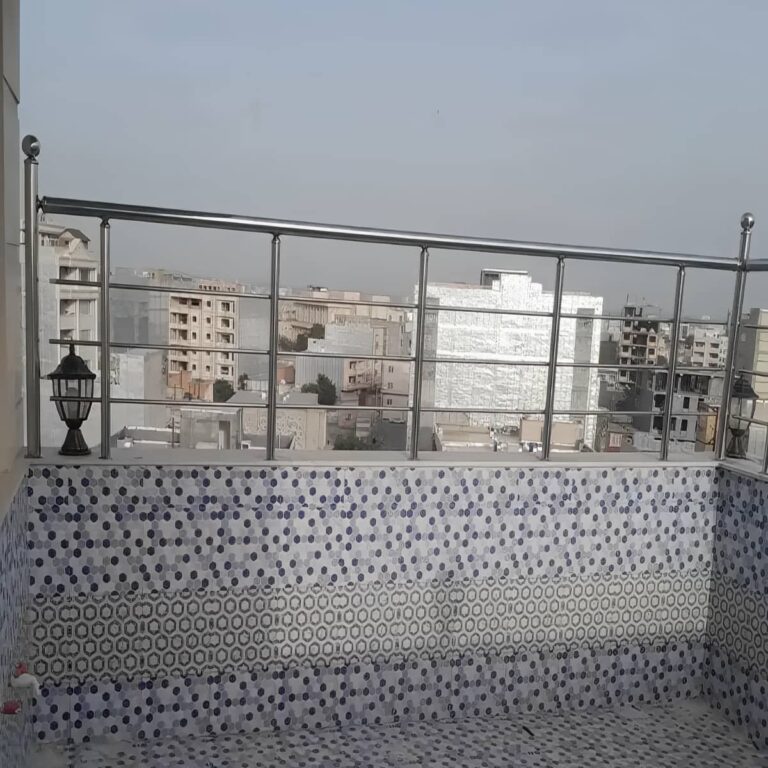 هندریل استیل دیواری ایمن