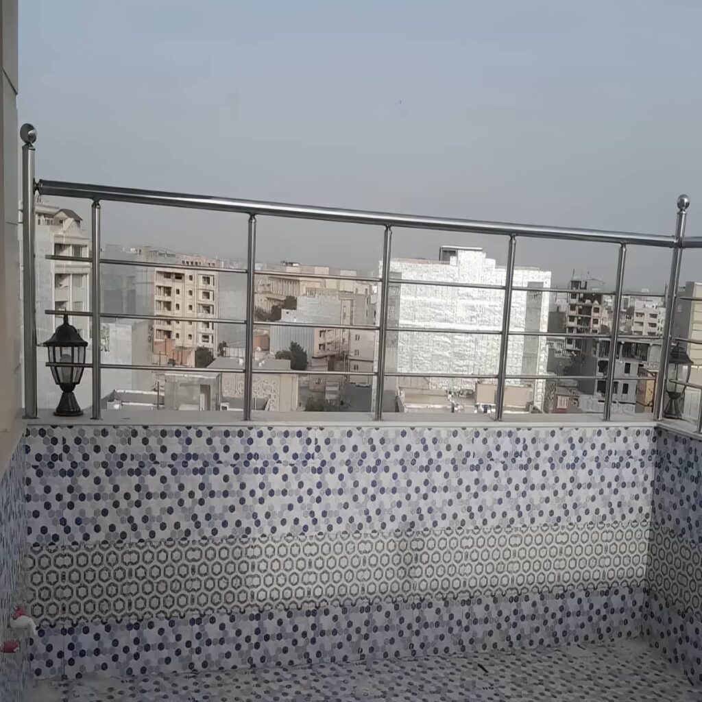 تولید نرده استیل برای آپارتمان و ویلا