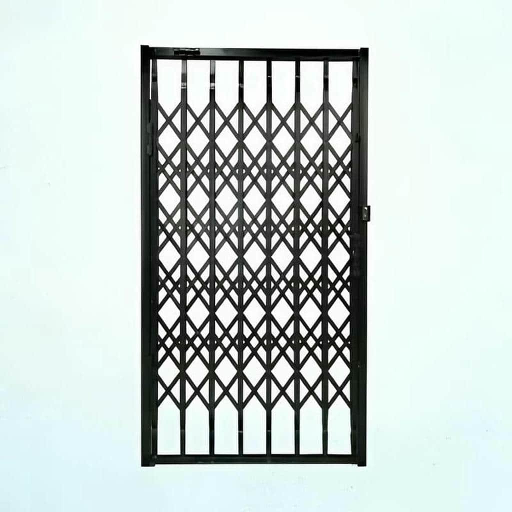 12 مدل درب آکاردئونی پنج گل دوبل