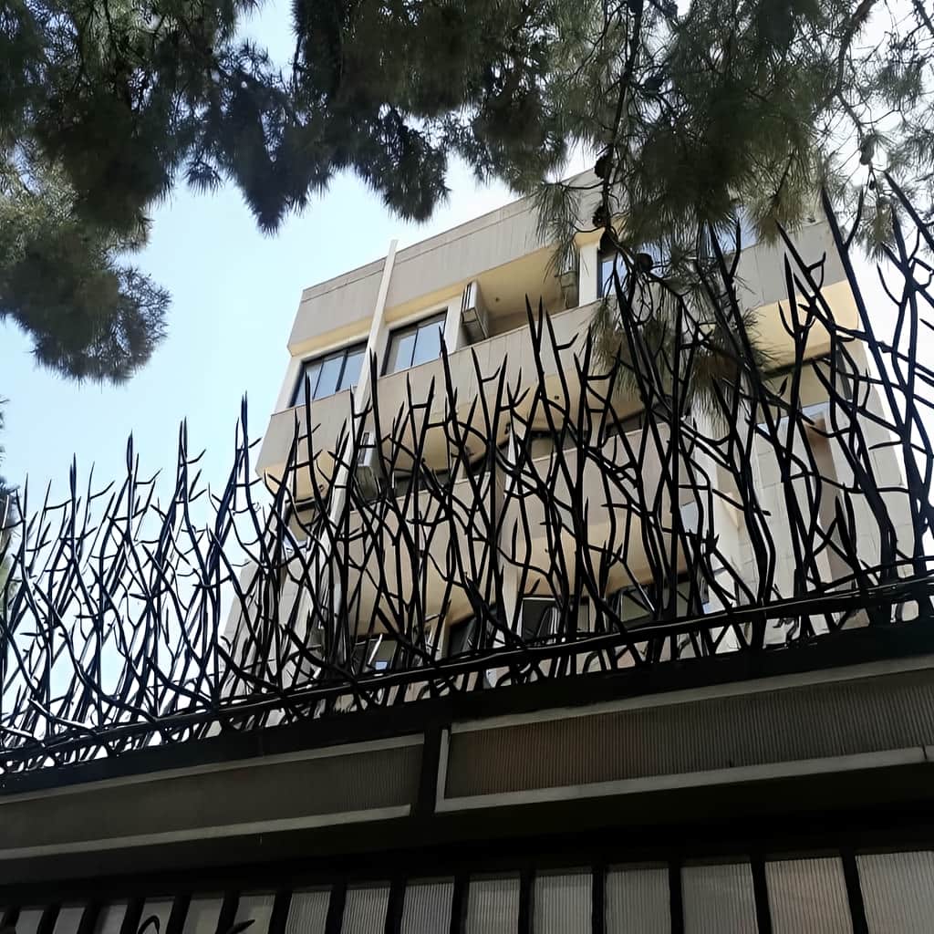 مدل بوته‌ای حفاظ دیوار سنگ تراورتن