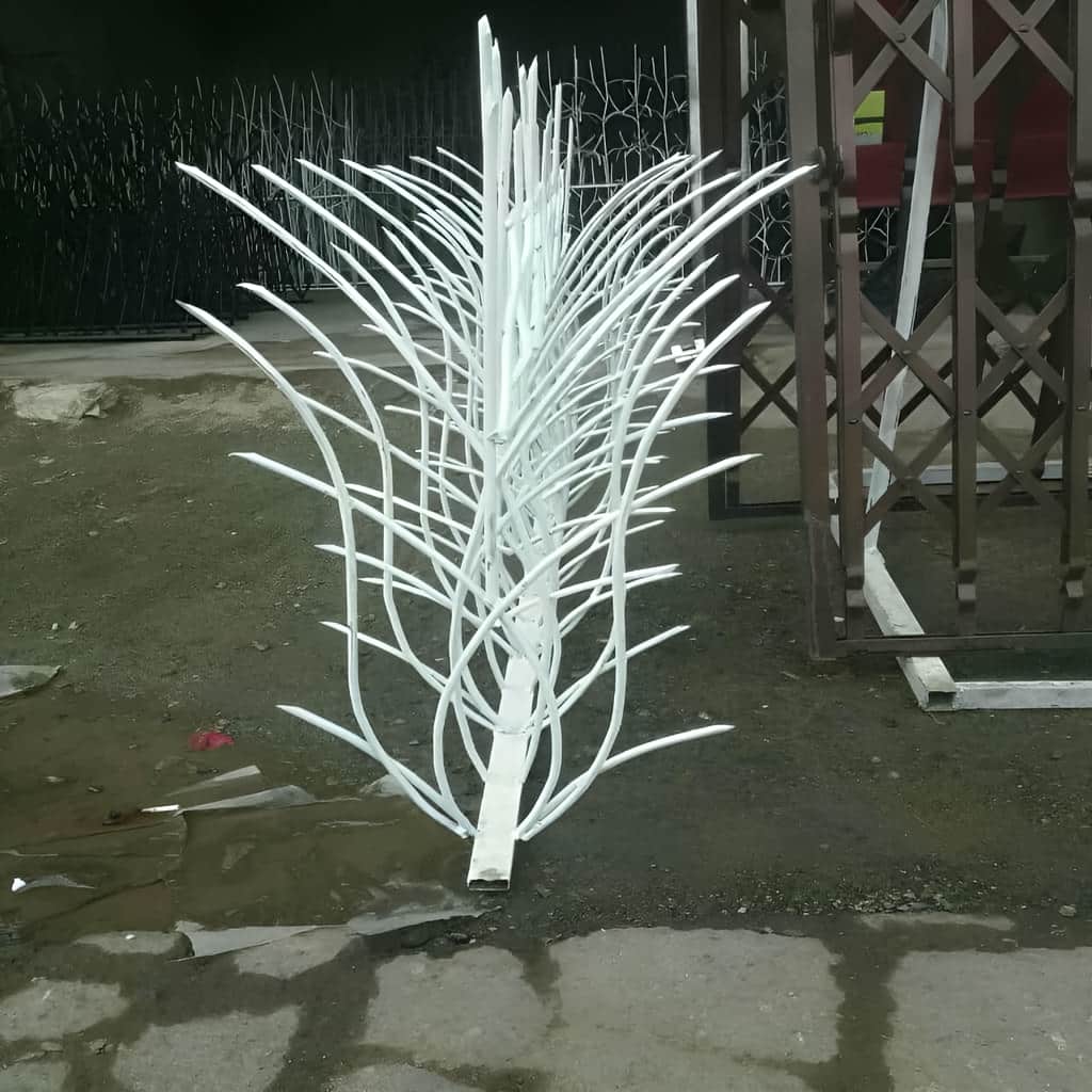 مدل نیزاری حفاظ دیوار رنگ کوره ای