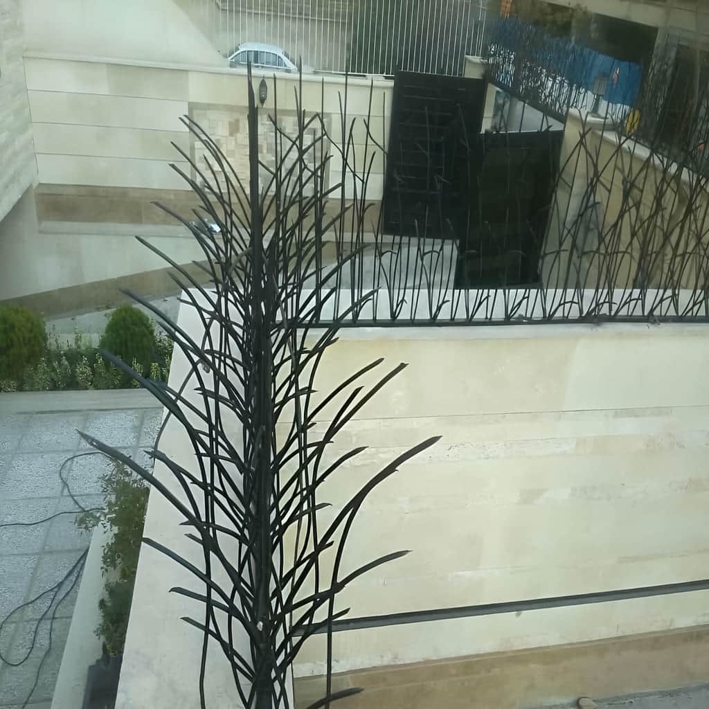 مدل پهن حفاظ نیزار با پوشش چند ردیفه