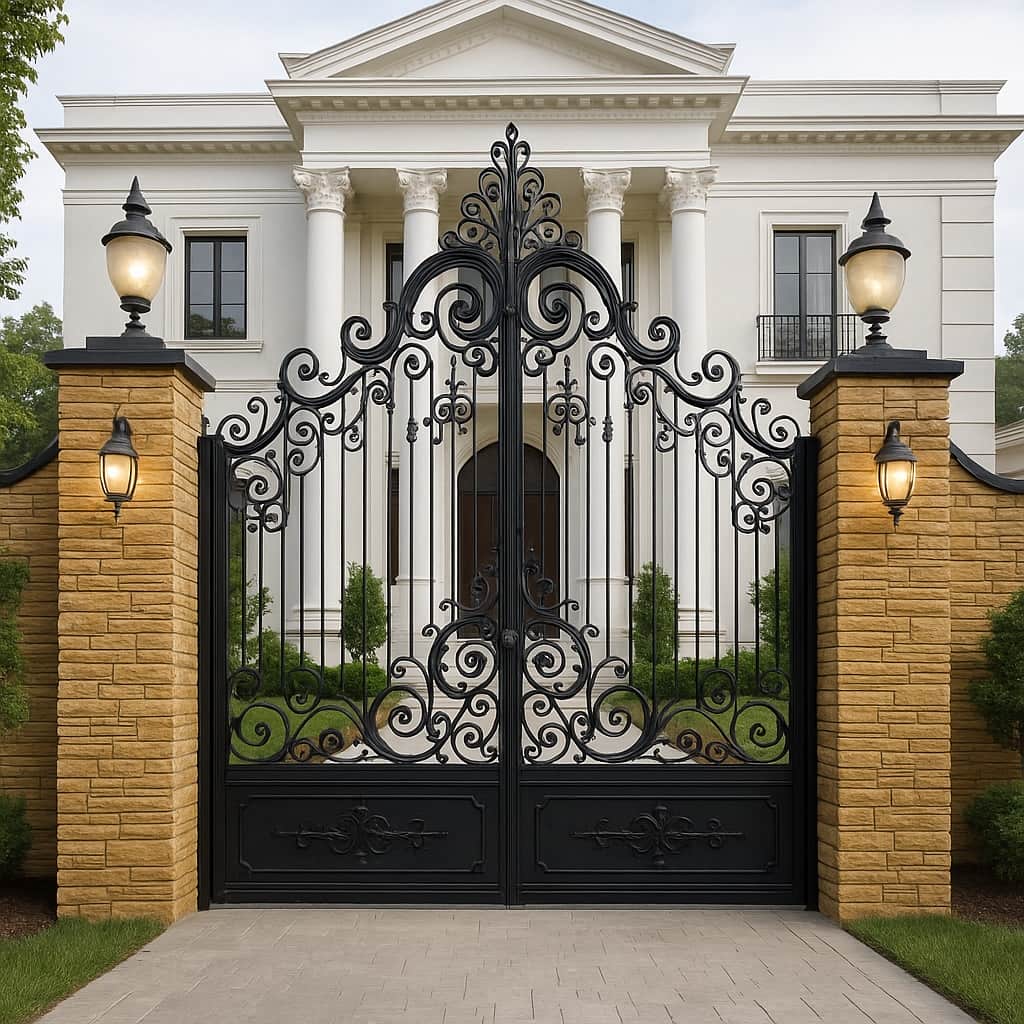 خرید درب پارکینگ سنگین شاسی دوبل پروفیلی