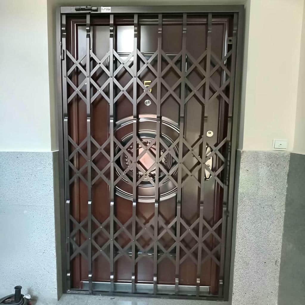 مشاوره انتخاب حفاظ آکاردئونی دو جداره ورودی
