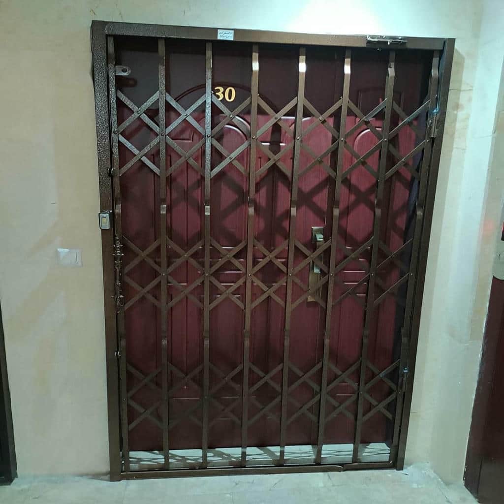 14 طرح حفاظ آکاردئونی دو جداره ورودی