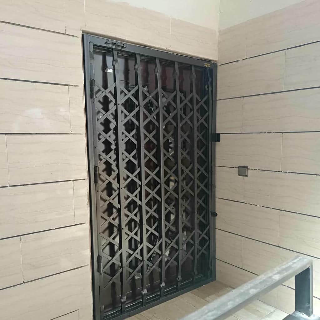 خرید حفاظ پشت درب آپارتمان ریلی لوزی متوسط