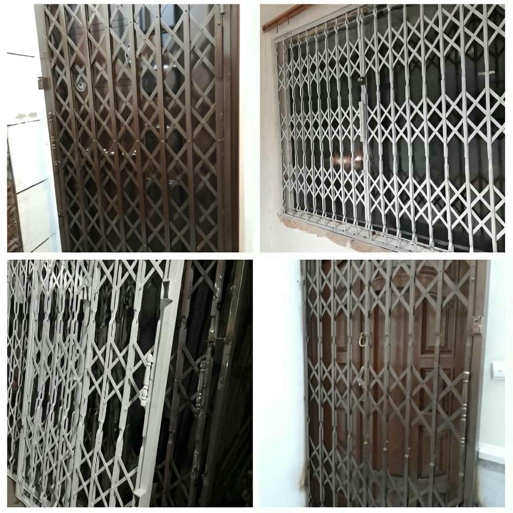 قیمت درب آکاردئونی ضد سرقت بر اساس مشخصات سفارش
