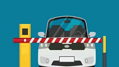 8 نمونه کنترل تردد خودرو با راهبند