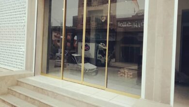 10 طرح درب اتوماتیک شیشه ای فریم لس سکوریت