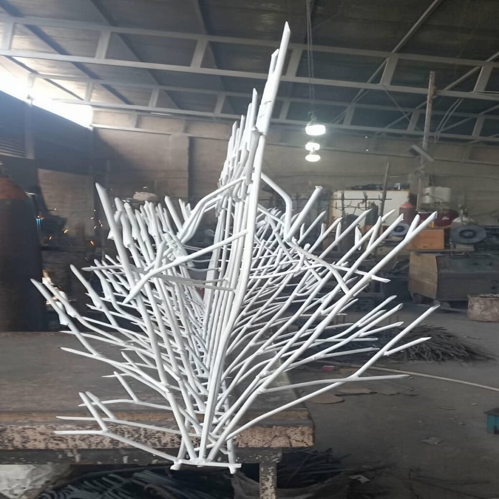 مدل فشرده حفاظ دیوار شاخ گوزنی با تراکم بالا