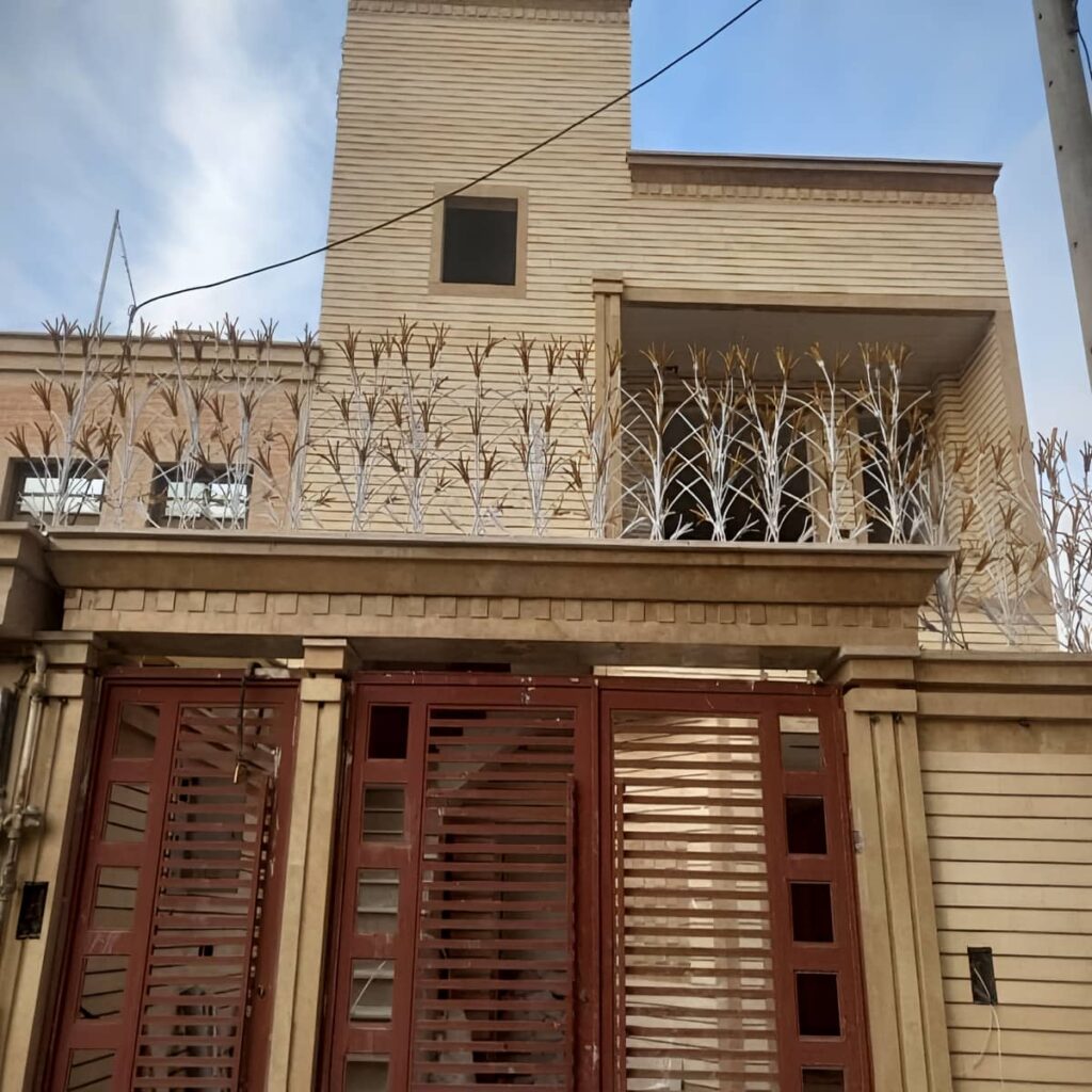 8 مدل حفاظ دیوار با میلگرد آجدار