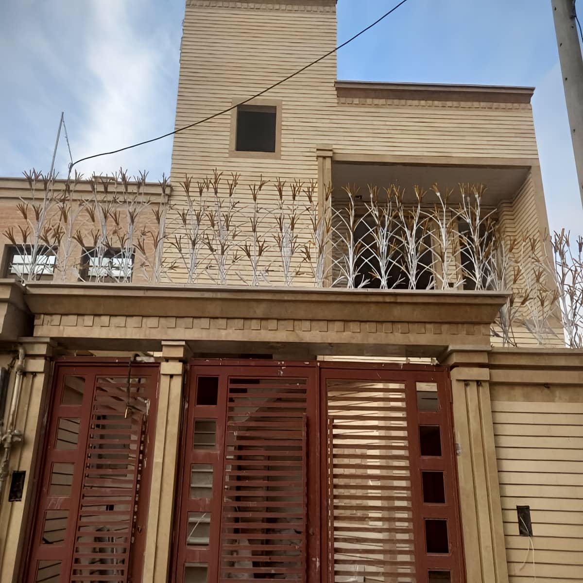 8 مدل حفاظ دیوار با میلگرد آجدار