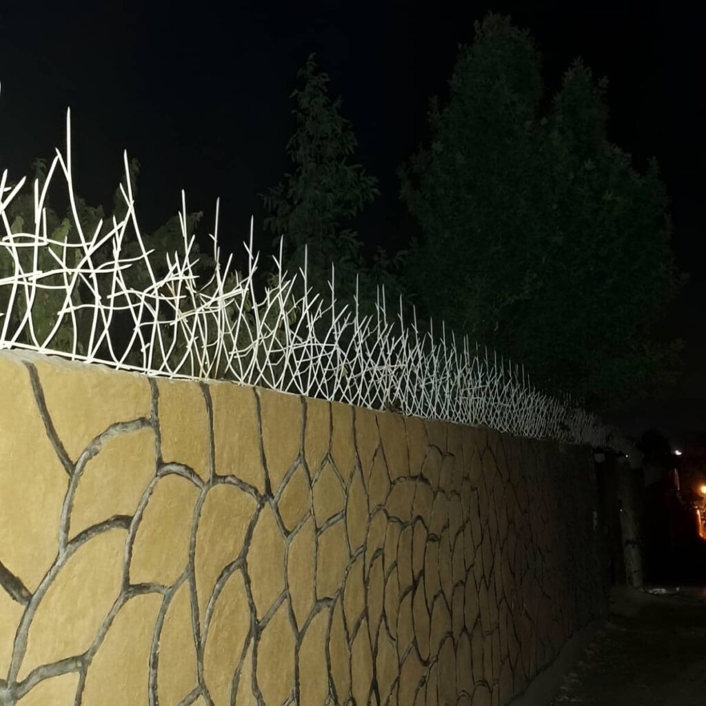 تولید حفاظ شاخ گوزنی با شاخه‌های متقارن