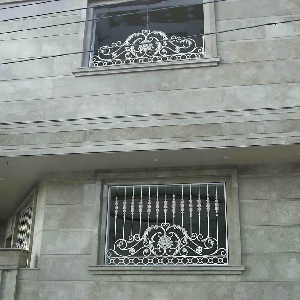 ساخت حفاظ پنجره مدرن با شبکه ششضلعی