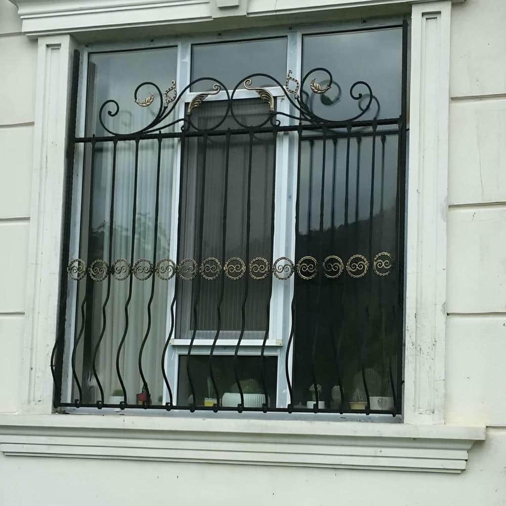 تولید حفاظ پنجره شبکه هندسی با خطوط شکسته