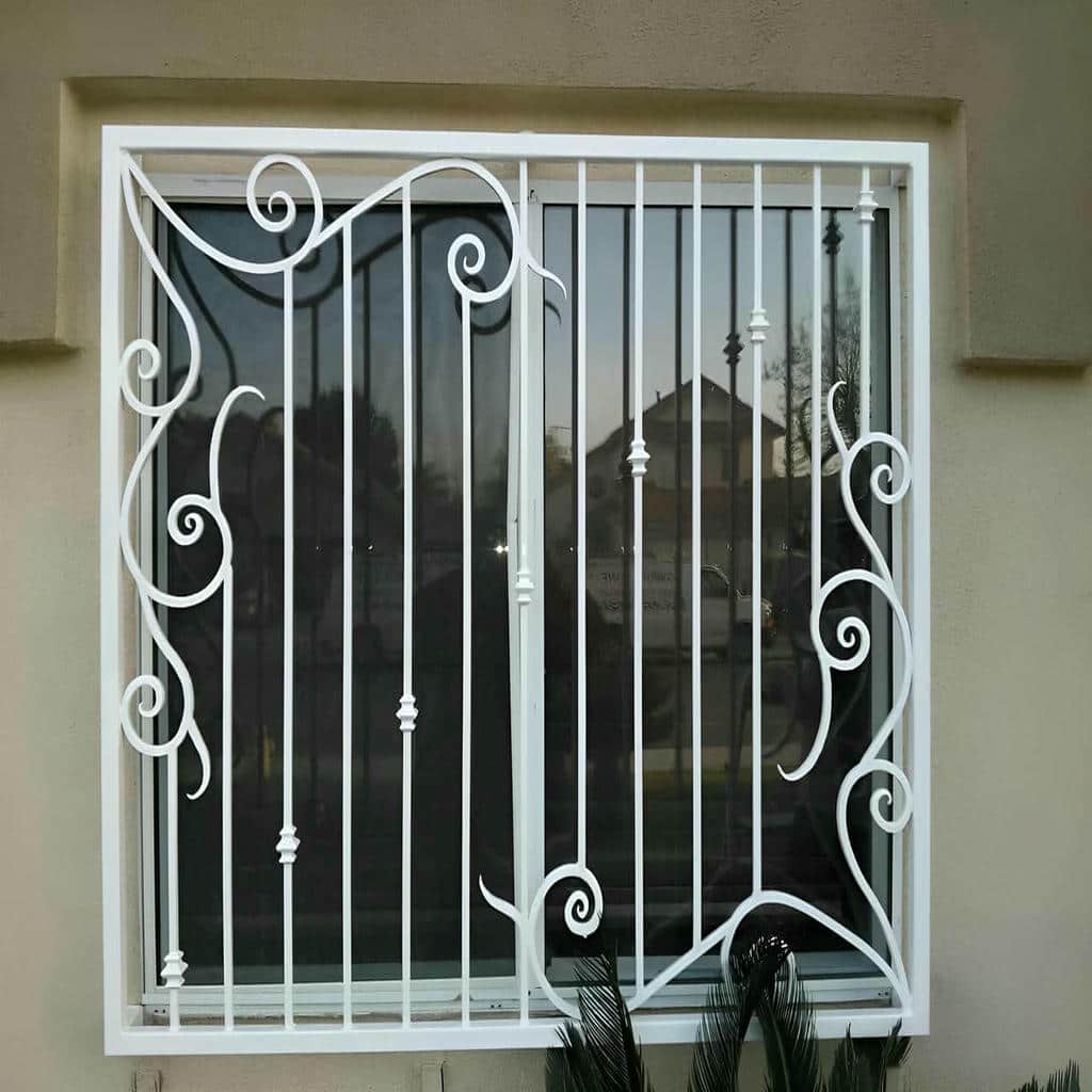 فروش حفاظ پنجره طبقات پایین فرفورژه