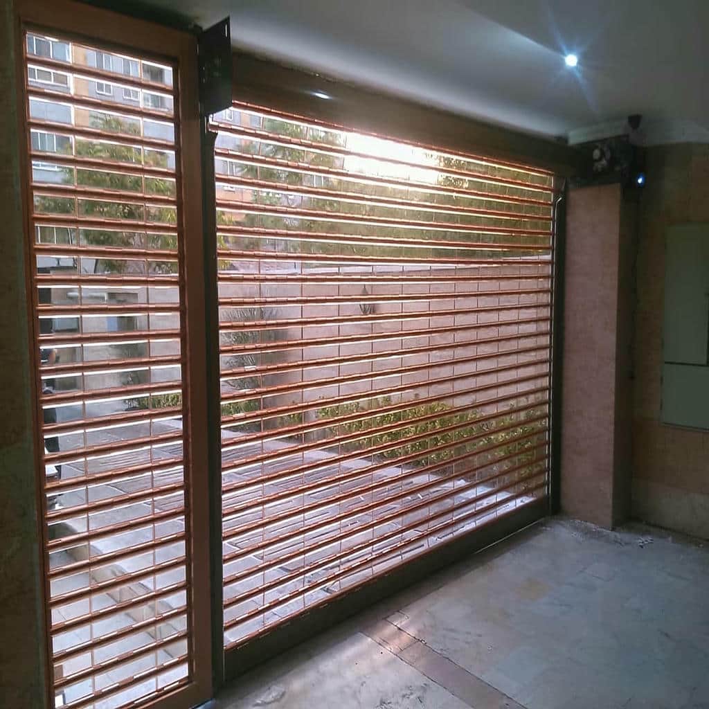 سفارش درب کرکره ای پارکینگ اتوماتیک فومدار