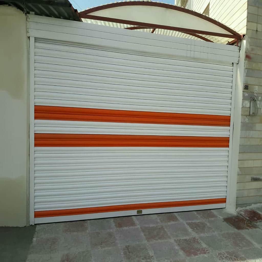 اجرای درب کرکره ای پارکینگ اتوماتیک کمصدا