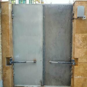 7 مدل درب اتوماتیک ریلی حیاط