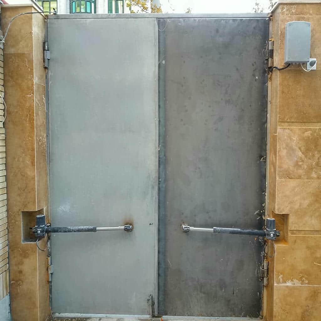 7 مدل درب اتوماتیک ریلی حیاط