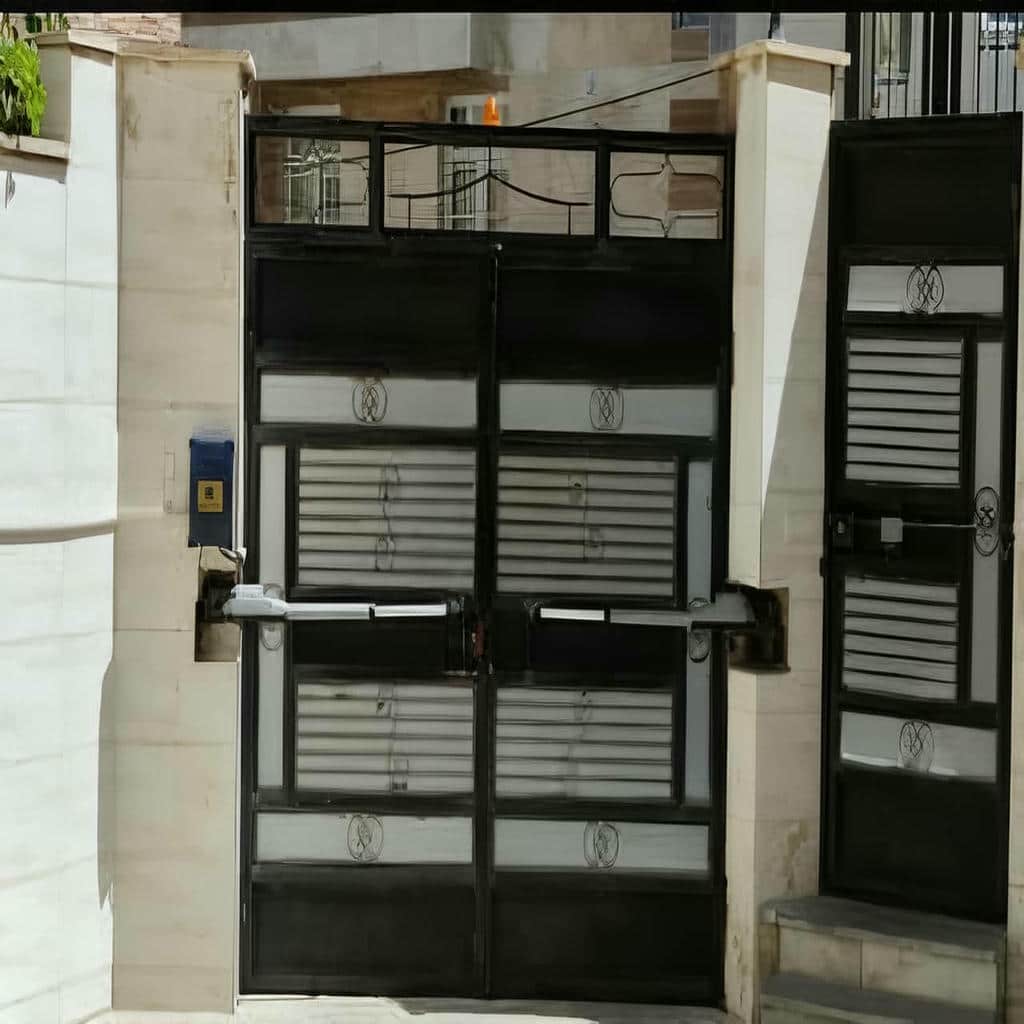 قیمت درب اتوماتیک ریلی حیاط بر اساس مشخصات سفارش