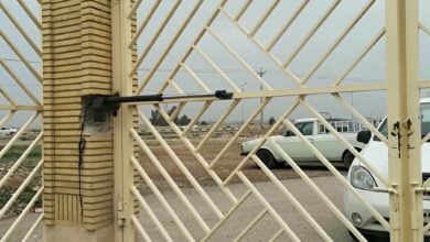 13 نمونه جک درب حیاط دو لنگه سنگین