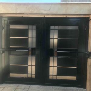 14 مدل درب پارکینگ جک دار بازویی