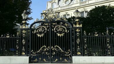 12 مدل درب ویلایی ترموود نما چوب