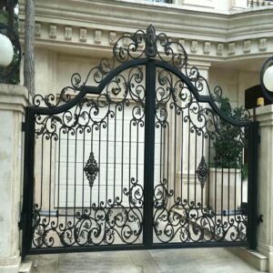 7 مدل درب فلزی لاکچری نمای ویلا