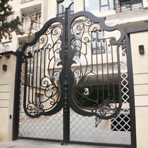 6 مدل درب باغ ویلایی قوسی