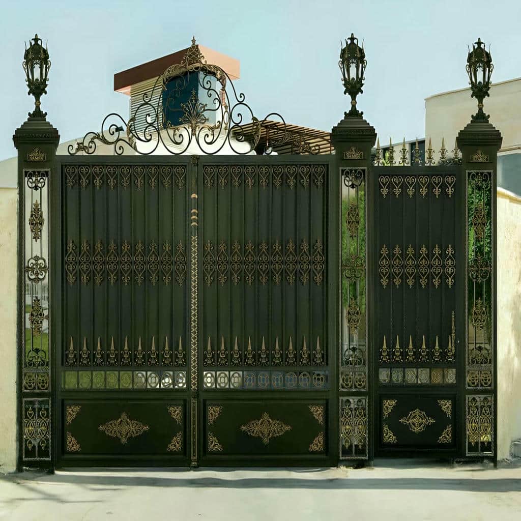 6 مدل درب ویلایی حفاظ دار ورودی