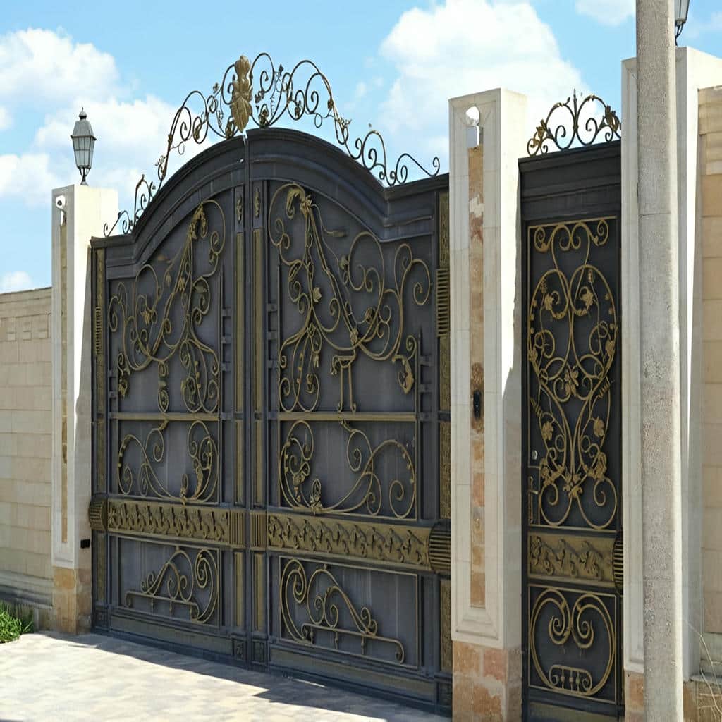 فروش درب ویلایی قاب دار مدل مدرن