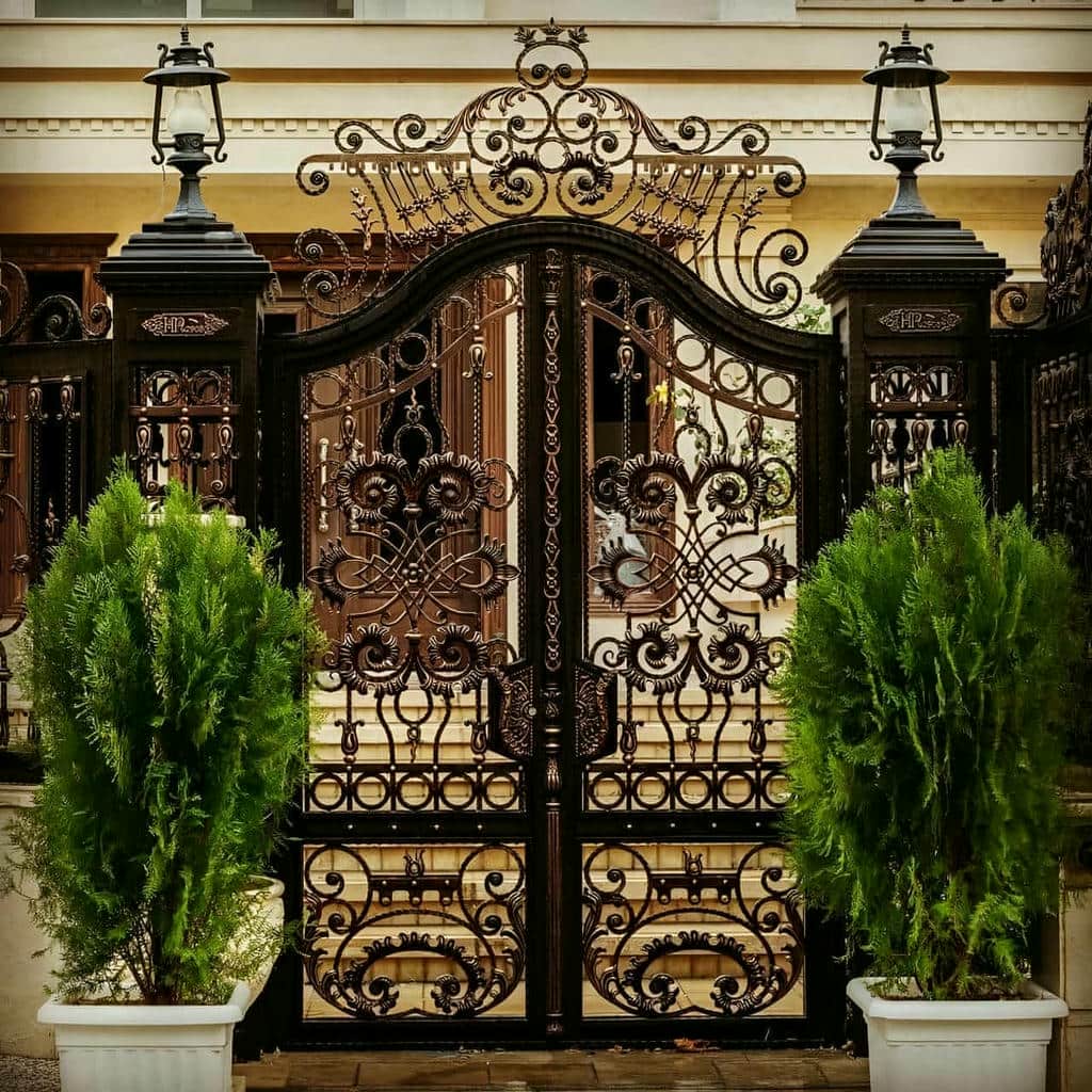خرید درب آهنی شیک ورودی حیاط با مشاوره تخصصی